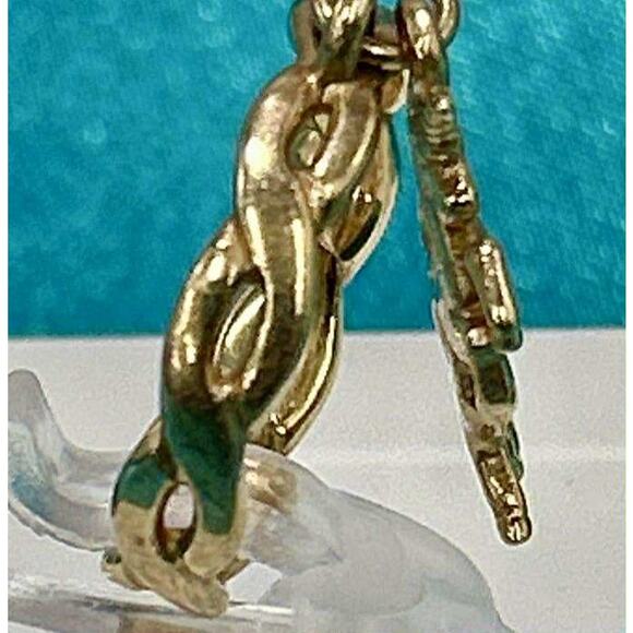 🦄 Extremely Rare James Avery 14K Gold Unicorn Dangle Ring – Twisted – Size 6 🦄 - Picture 8 of 8